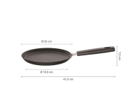 FISKARS Patelnia do naleśników 22 cm HARD FACE (1052229) - 1379453 - zdjęcie 2